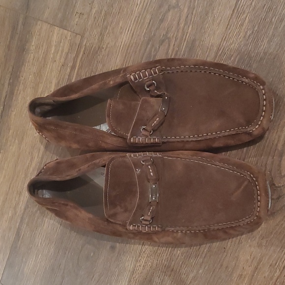 Mocassins Bally Suisse Vintage – Cuir Marron – Pointure 10 (équivalent EU ?)